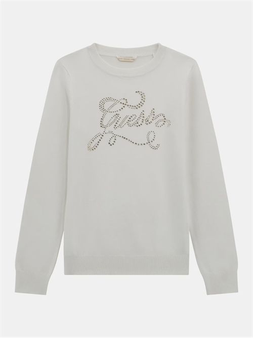 sweater girl white GUESS | J5RR05Z2NQ2/G011